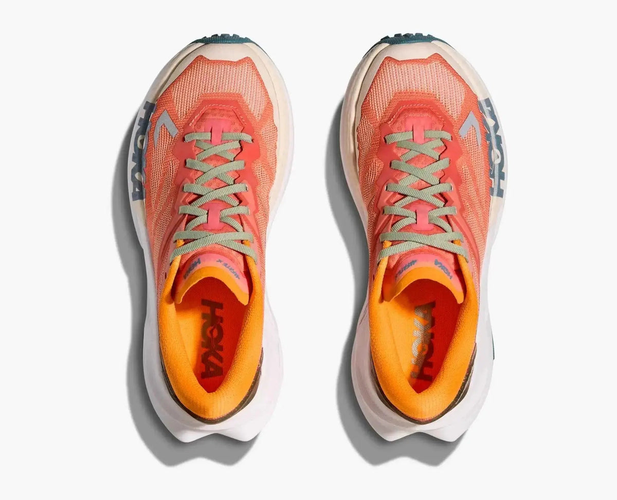 Hoka Mafate Speed X – Coral / Rose | Vibram Megagrip Ultra Trail Shoe