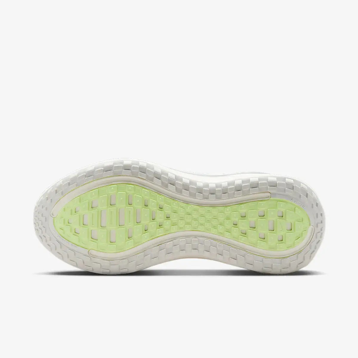 Nike Vomero Plus – White / Barely Volt / Metallic Silver | 45mm Full-Length ZoomX Women’s Max Cushion Daily Running Shoe