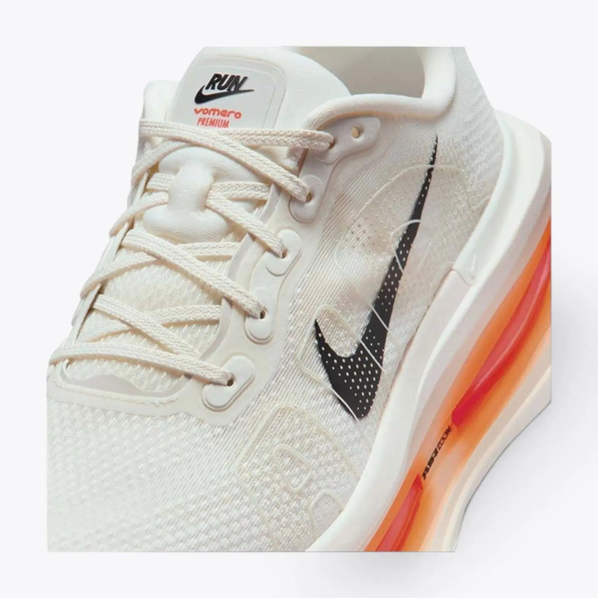 Nike Vomero Premium – Sail / Coconut Milk / Total Orange | 55mm ZoomX + Dual Air Zoom “Prototype” Inaugural Colorway