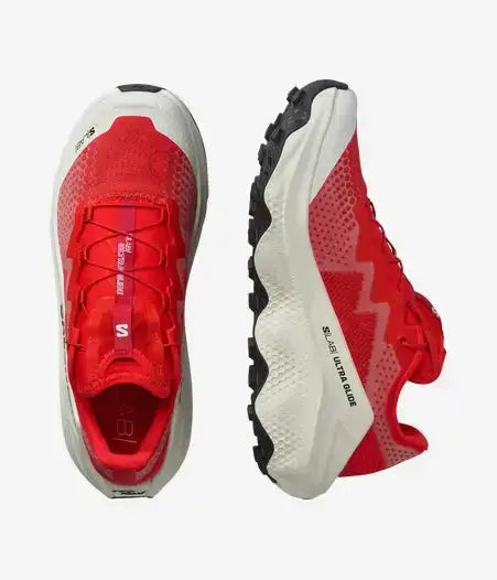Salomon S/LAB Ultra Glide – Rouge | EnergyFOAM+ Relieve Sphere Contagrip All-Terrain QuickLace Ultra-Trail Shoe