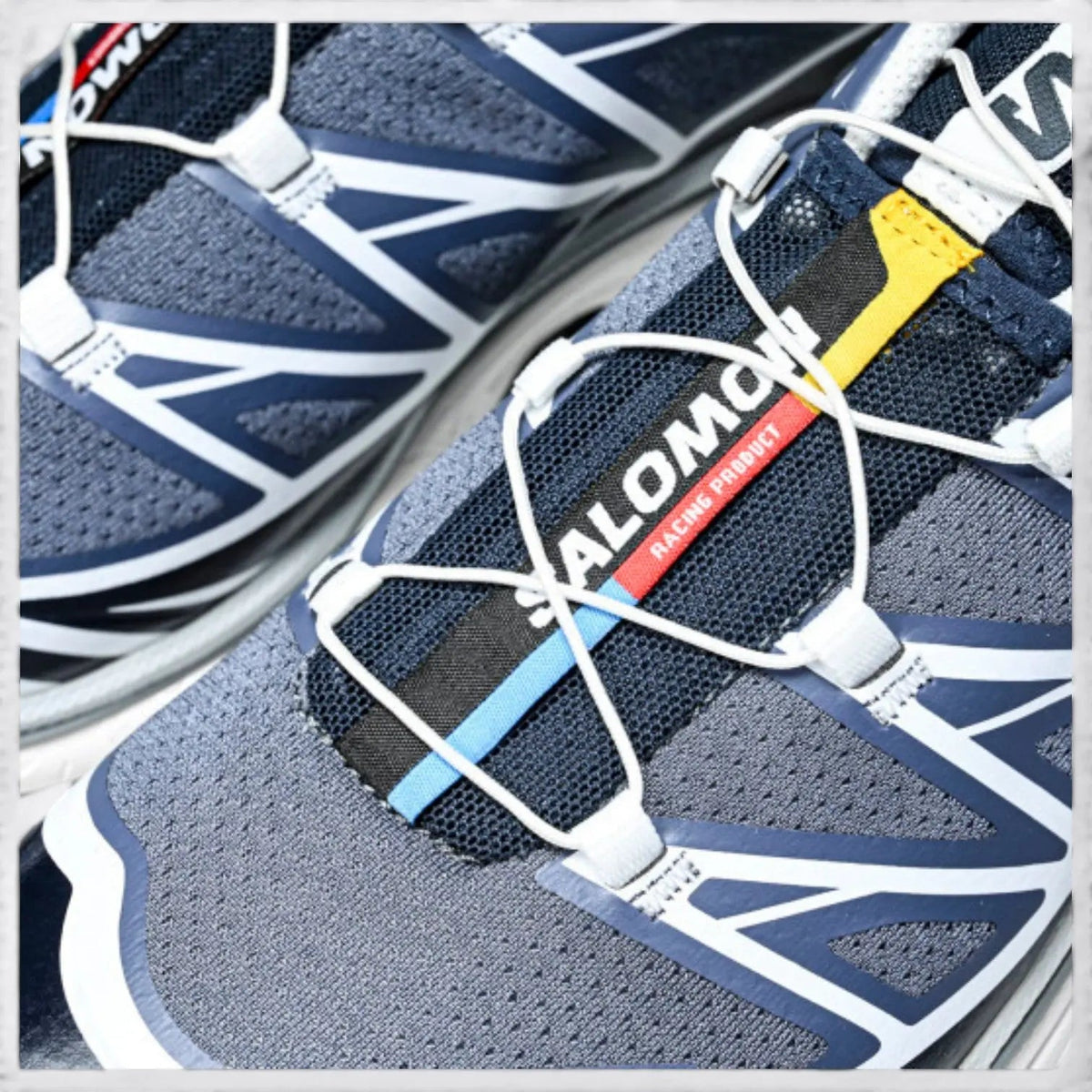 Salomon XT-6 – Grisaille / Blue Nights / Quarry | EnergyCell + EndoFit Alpine Trail Sneaker