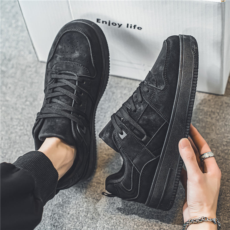 Men's Tan, Silver and Brown Platform Retro Retro Trainer Sneakers