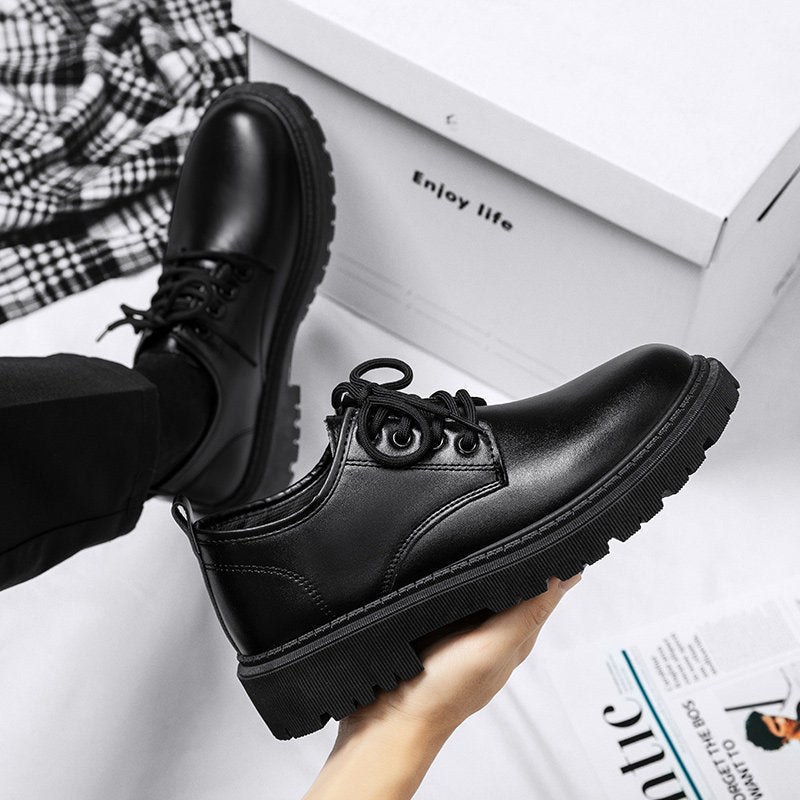 Men's White, Black and Navy Dress Shoes