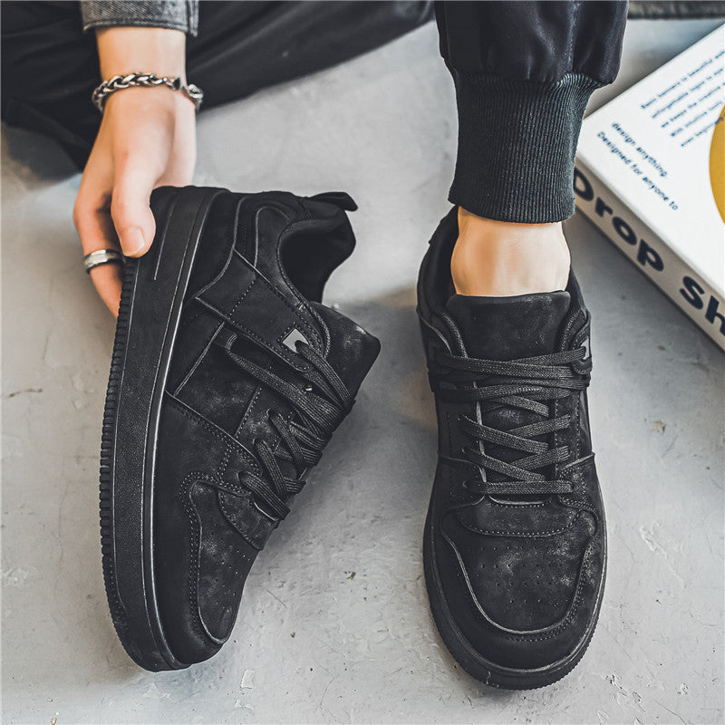 Men's Tan, Silver and Brown Platform Retro Retro Trainer Sneakers