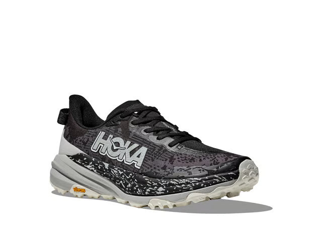 HOKA Speedgoat 6 – Grey / White | Trail Running Shoe