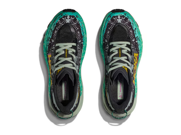 HOKA Speedgoat 6 – Grey / Blue | Trail Running Shoe
