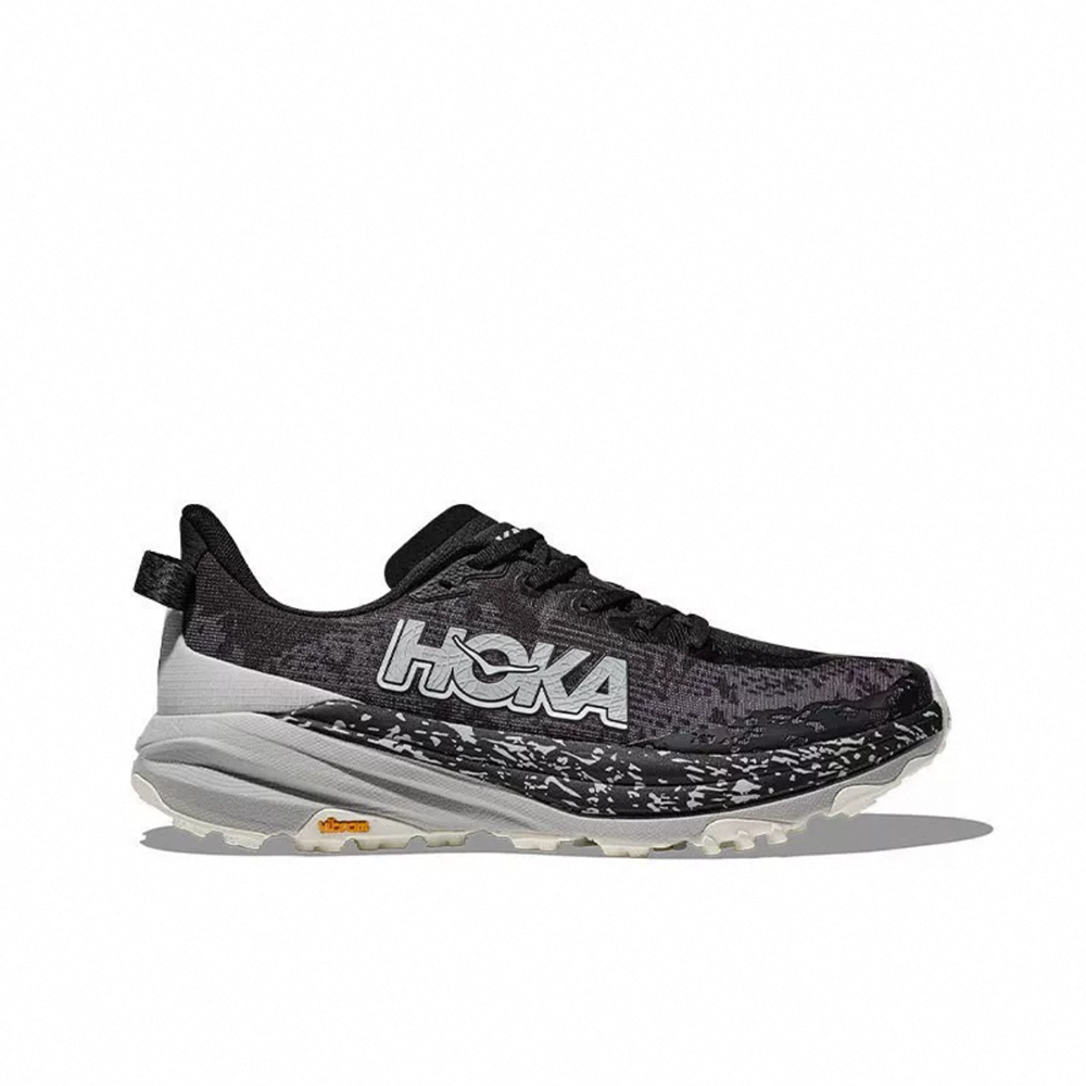 HOKA Speedgoat 6 – Grey / White | Trail Running Shoe