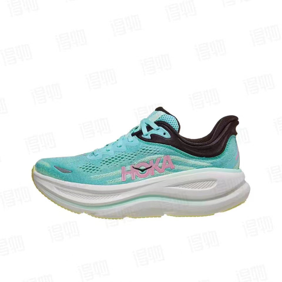 HOKA Bondi 9 Running Shoe – Sky Blue