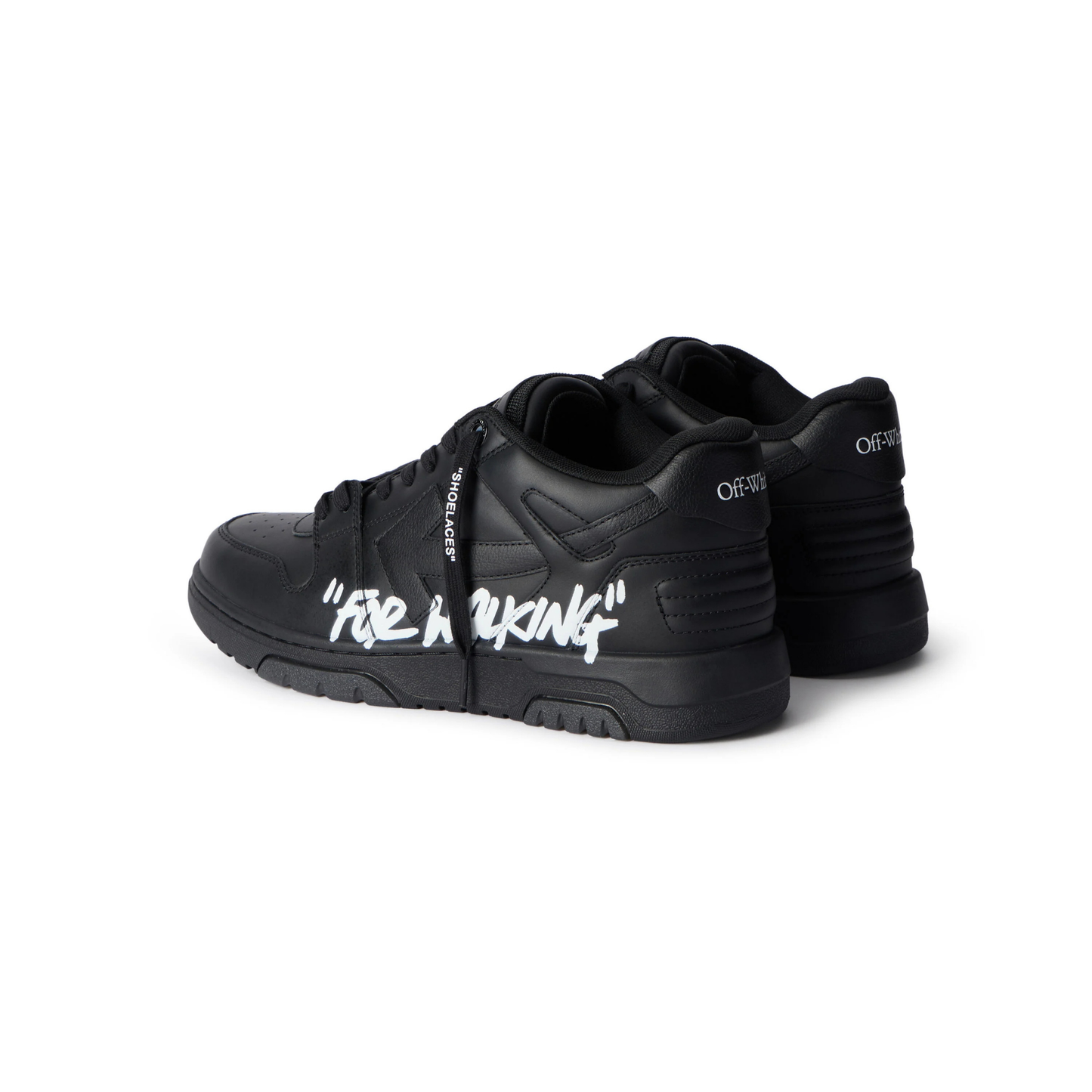 Off-White Out Of Office For Walking Sneaker Black/White