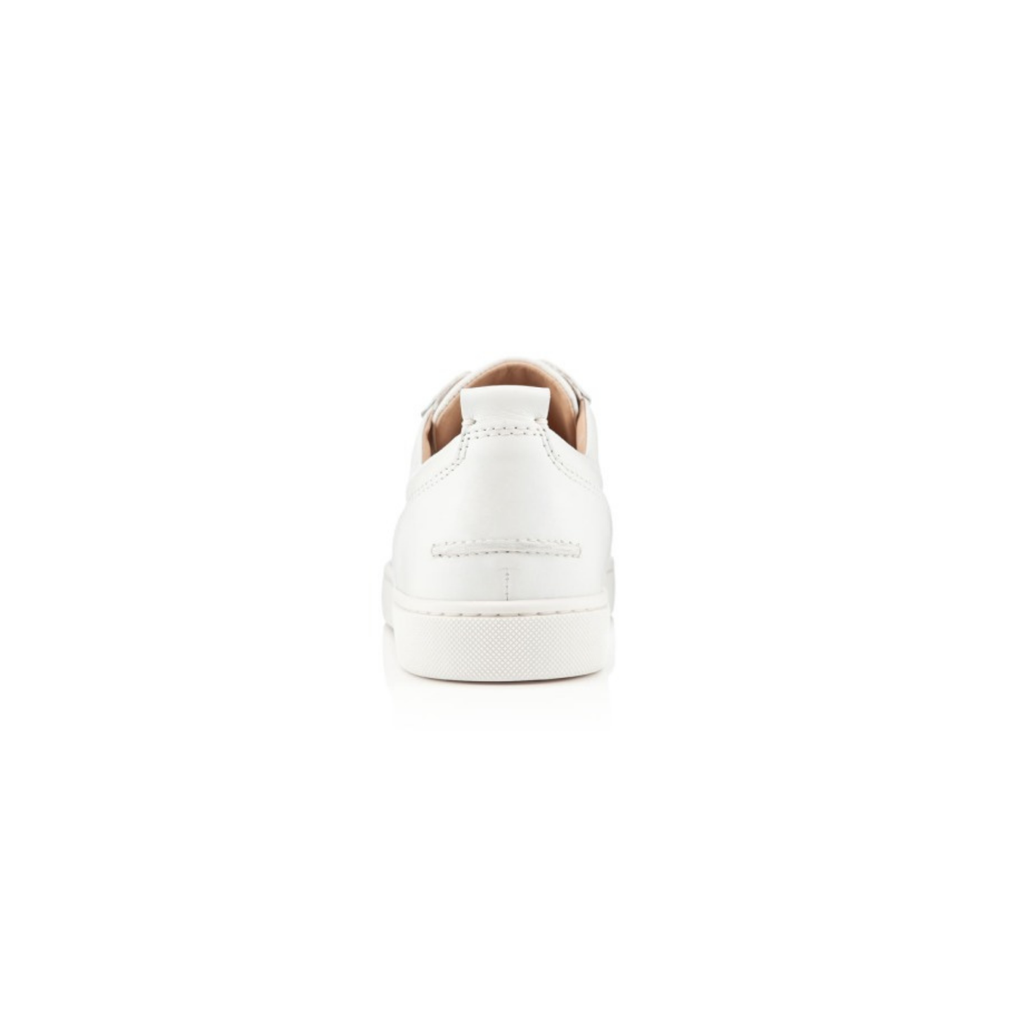 Christian Louboutin Spikes Triple White