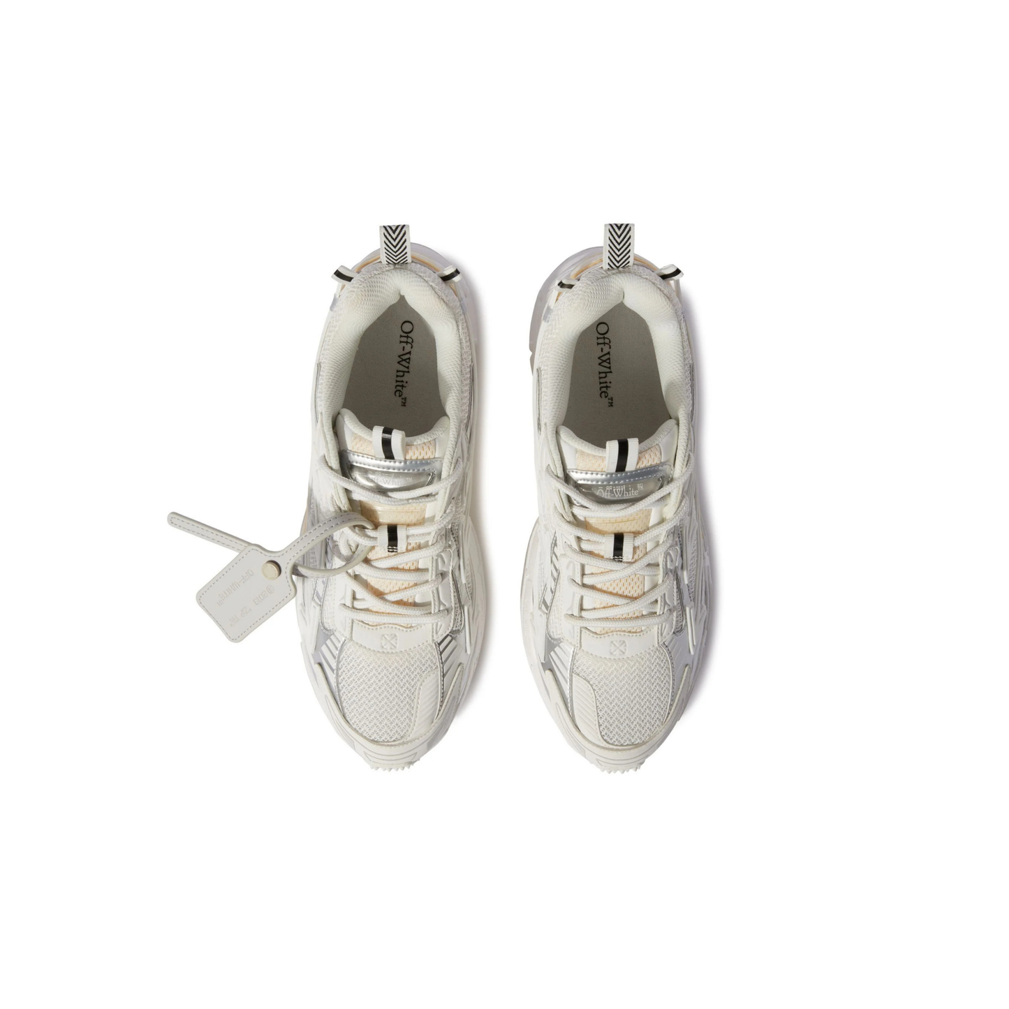 Off-White Be Right Back Sneaker Triple White/Silver