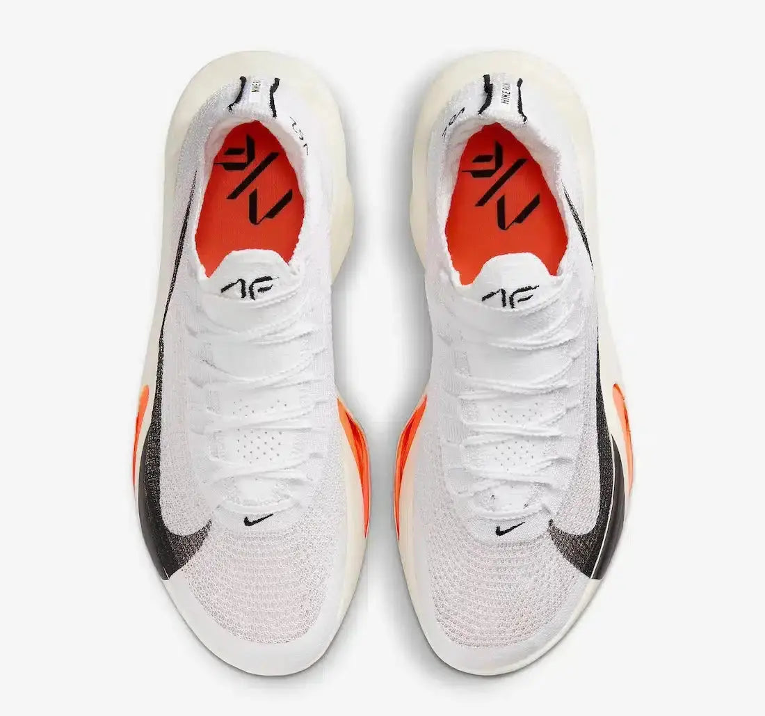 Nike Alphafly Next% 3 – Prototype White / Total Orange | World Record Racing Shoe