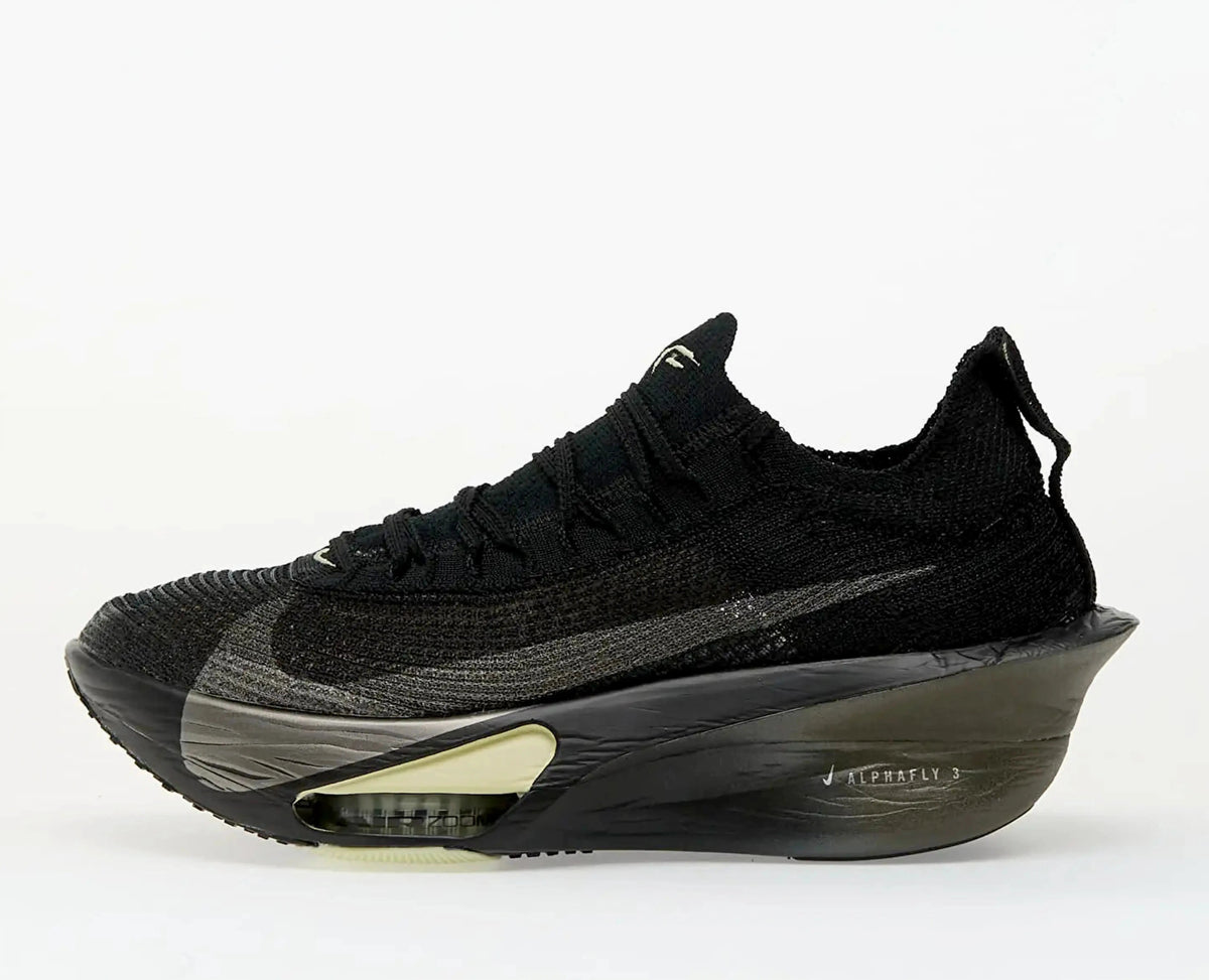 Nike Alphafly Next% 3 – Black / Olive Aura | "Running Is Mental" Carbon Plate Shoe