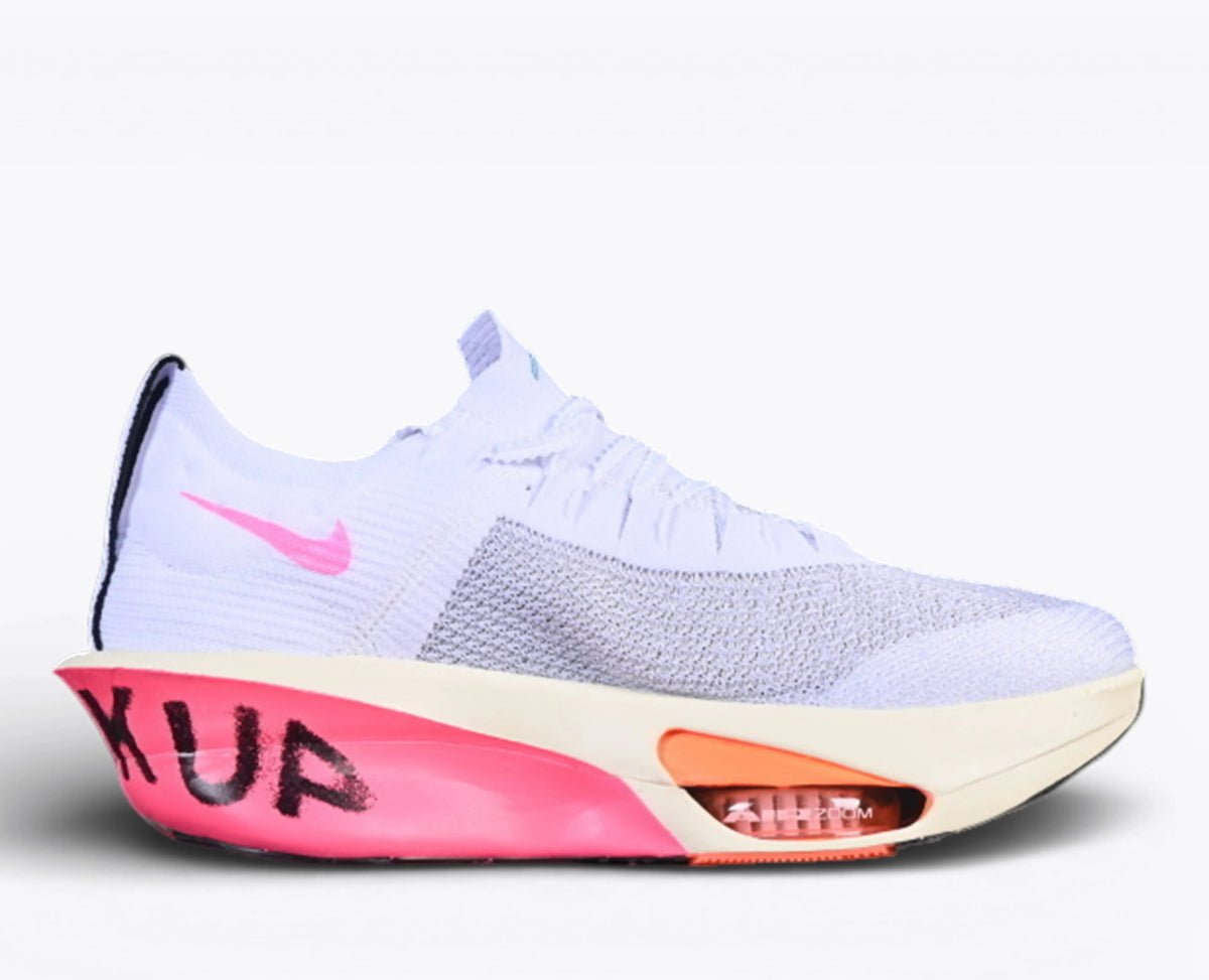 Nike Alphafly Next% 3 – Pick Up The Pace White / Hyper Crimson | Carbon Plate Racing Shoe