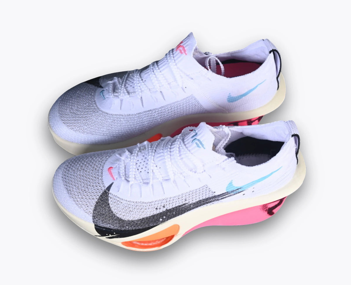 Nike Alphafly Next% 3 – Pick Up The Pace White / Hyper Crimson | Carbon Plate Racing Shoe