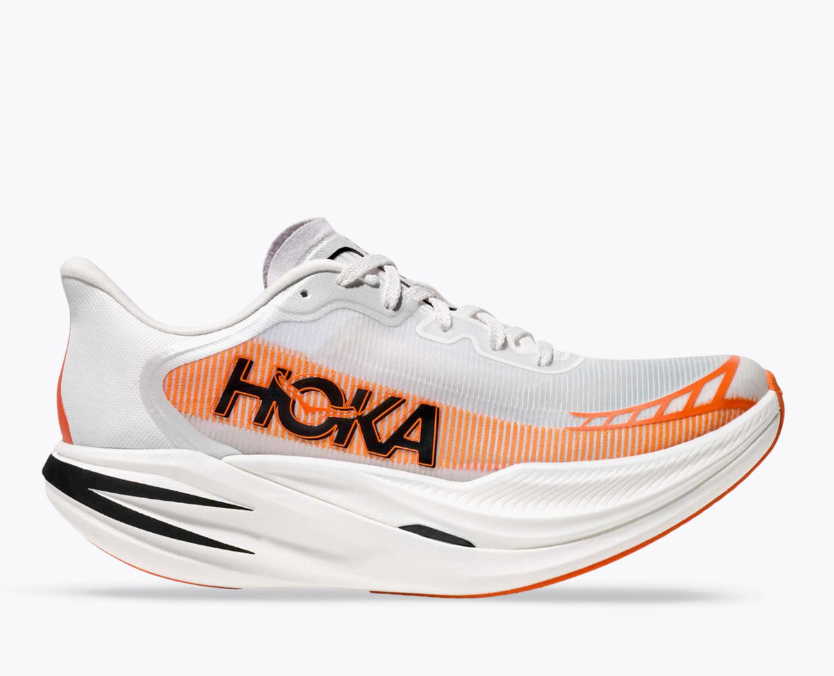 Hoka Cielo X1 2.0 – White / Real Red | Carbon Plate Marathon Super Shoe