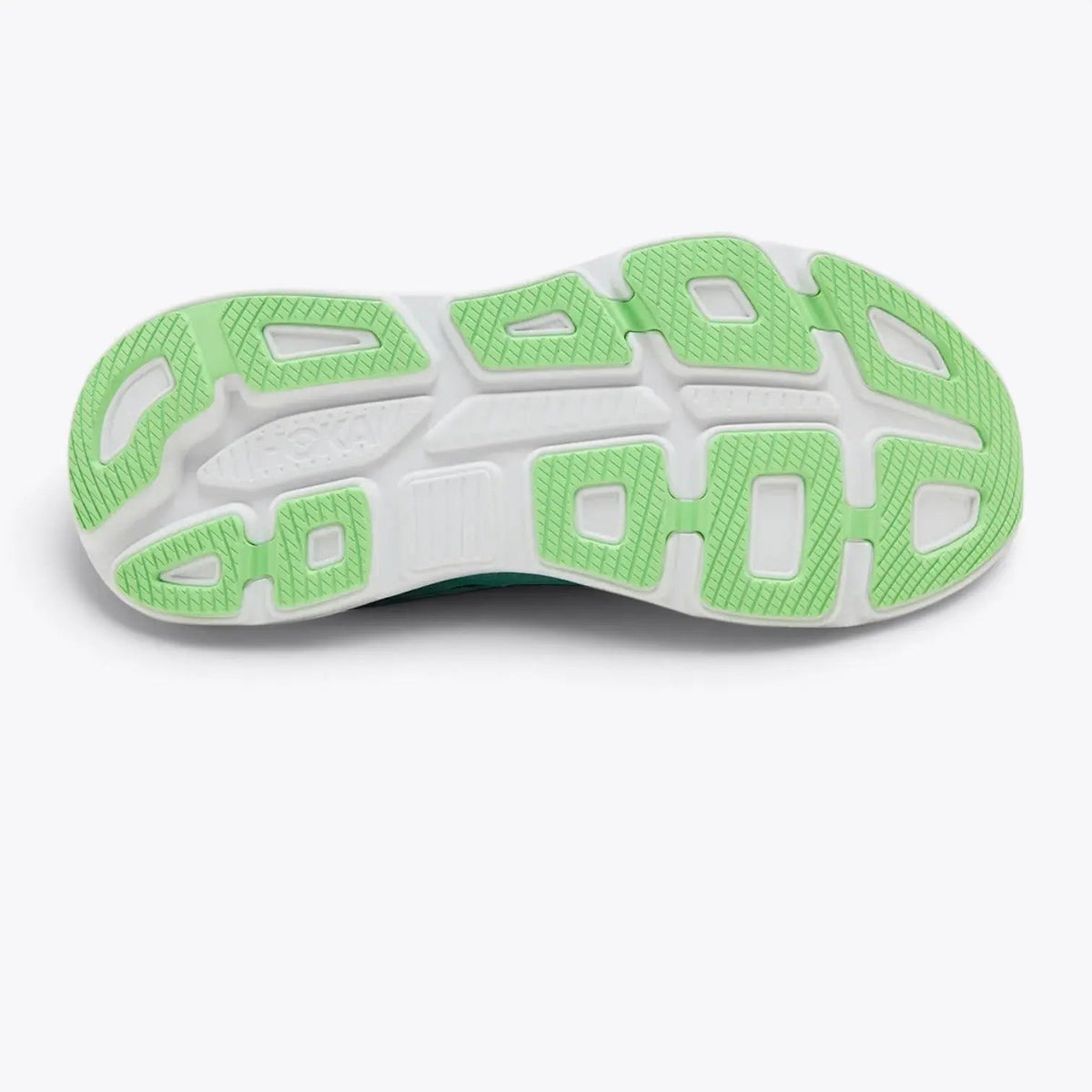 HOKA Bondi 9 Running Shoe – Luna Moth / Blue Spark