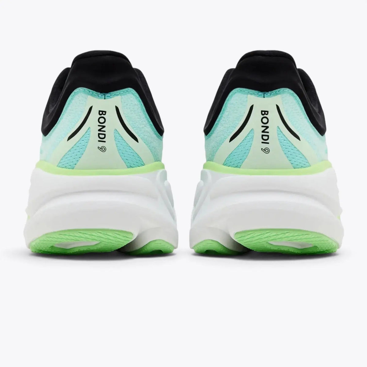 HOKA Bondi 9 Running Shoe – Luna Moth / Blue Spark