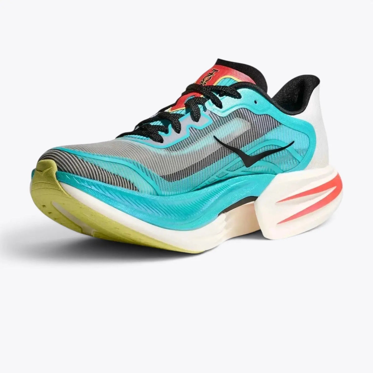 Hoka Cielo X1 2.0 – Frost / Black | Carbon Plate Marathon Super Shoe