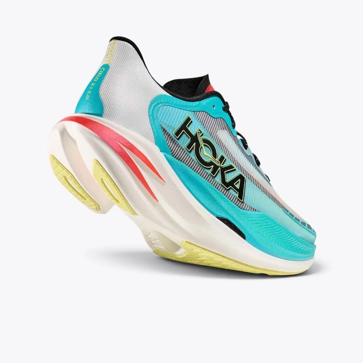 Hoka Cielo X1 2.0 – Frost / Black | Carbon Plate Marathon Super Shoe