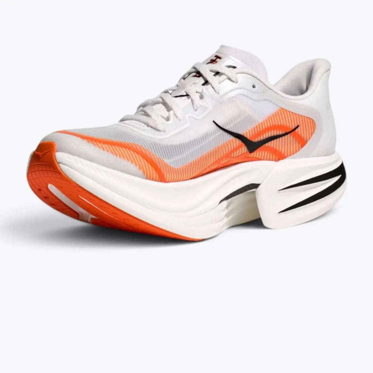 Hoka Cielo X1 2.0 – White / Real Red | Carbon Plate Marathon Super Shoe
