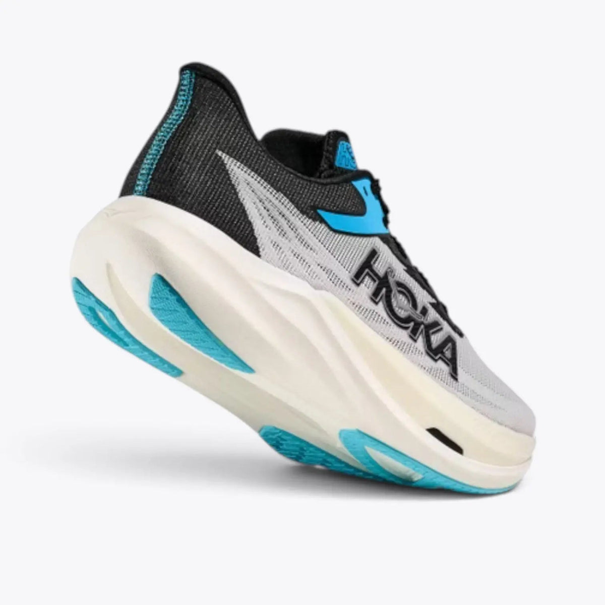 Hoka Rocket X 3 – White / Black | PEBA Carbon Plate Marathon Racing Shoe