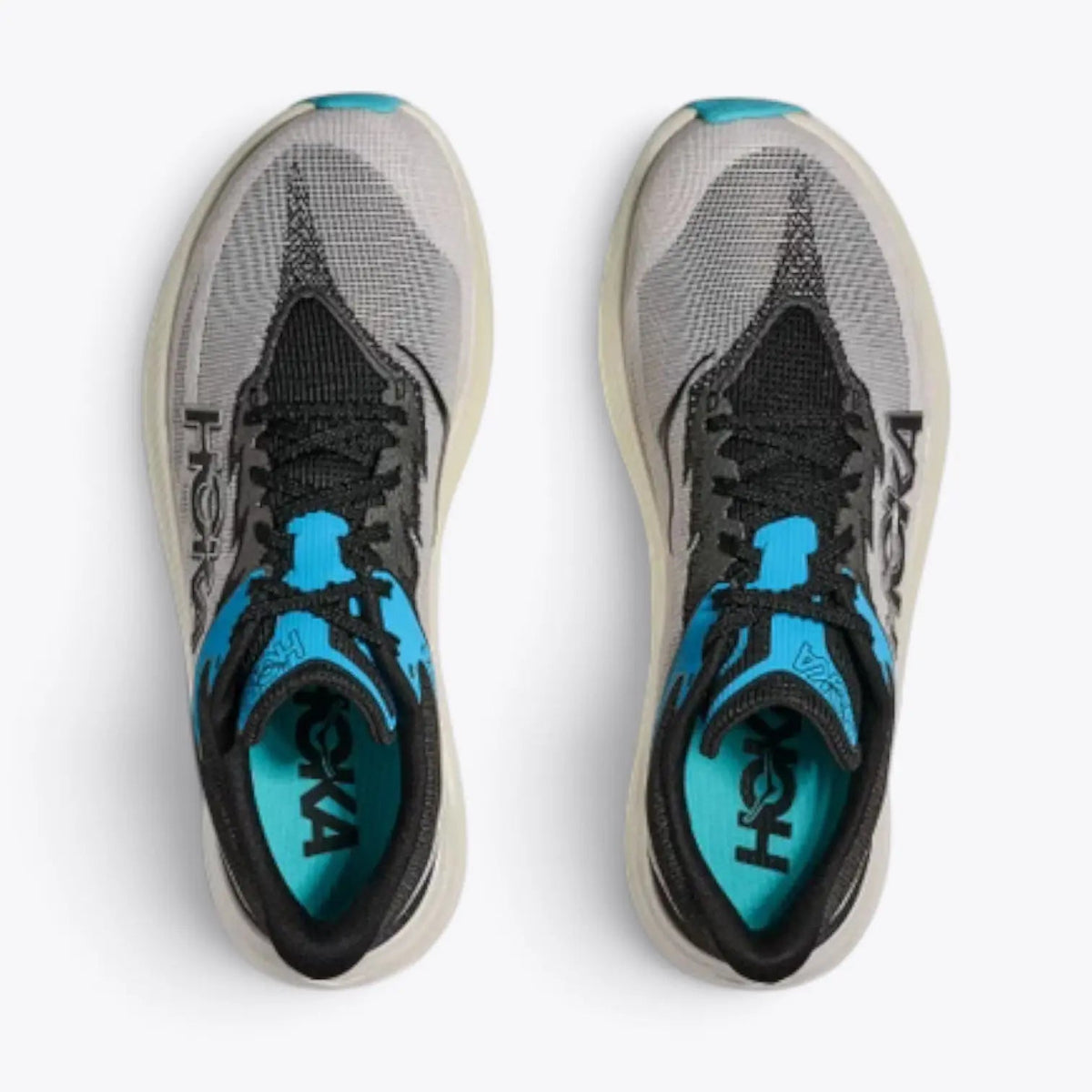 Hoka Rocket X 3 – White / Black | PEBA Carbon Plate Marathon Racing Shoe