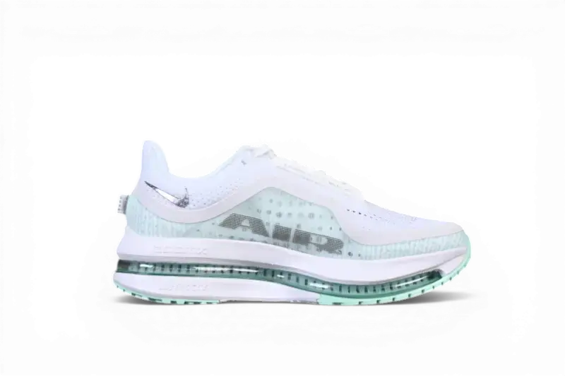 Nike Pegasus Premium – White / Mint Foam | ZoomX + Dual Air Zoom Units 10mm Drop 273g Premium Daily Running Shoe