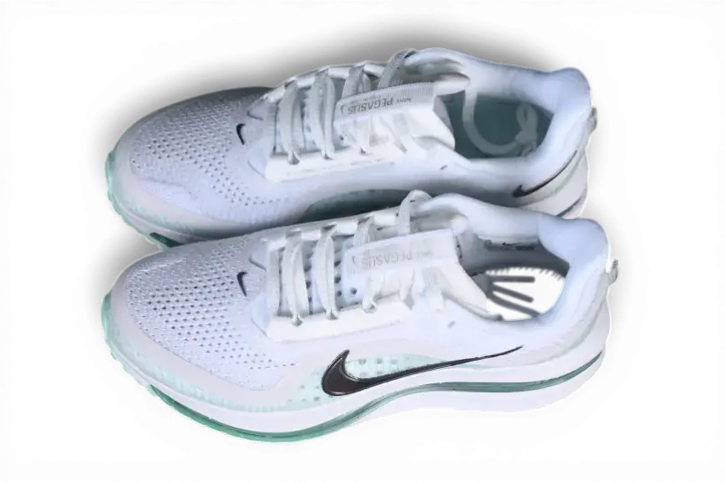 Nike Pegasus Premium – White / Mint Foam | ZoomX + Dual Air Zoom Units 10mm Drop 273g Premium Daily Running Shoe