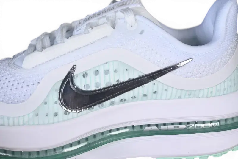 Nike Pegasus Premium – White / Mint Foam | ZoomX + Dual Air Zoom Units 10mm Drop 273g Premium Daily Running Shoe