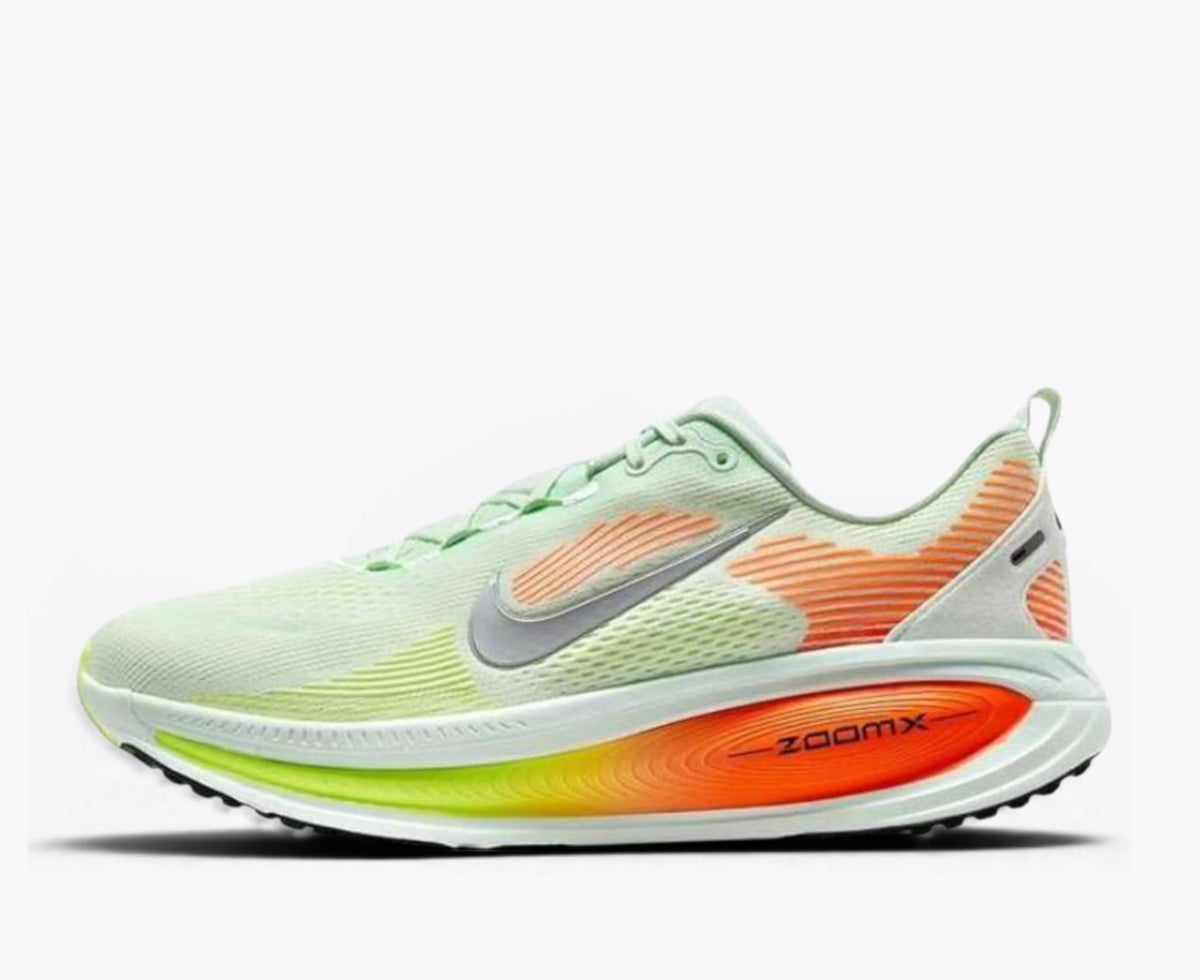 Nike Vomero 18 – Barely Green / Hyper Crimson | Max Cushion Daily Trainer