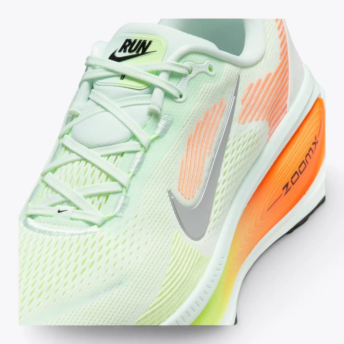 Nike Vomero 18 – Barely Green / Hyper Crimson | Max Cushion Daily Trainer