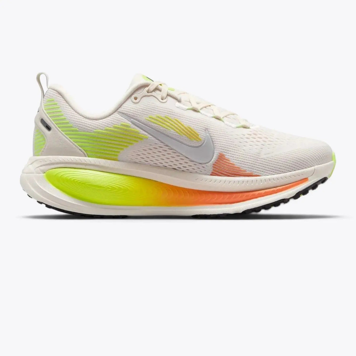 Nike Vomero 18 – Phantom / Wild Mango / Volt | 46mm ZoomX + ReactX Dual-Foam Sunset Gradient Max Cushion Daily Running Shoe