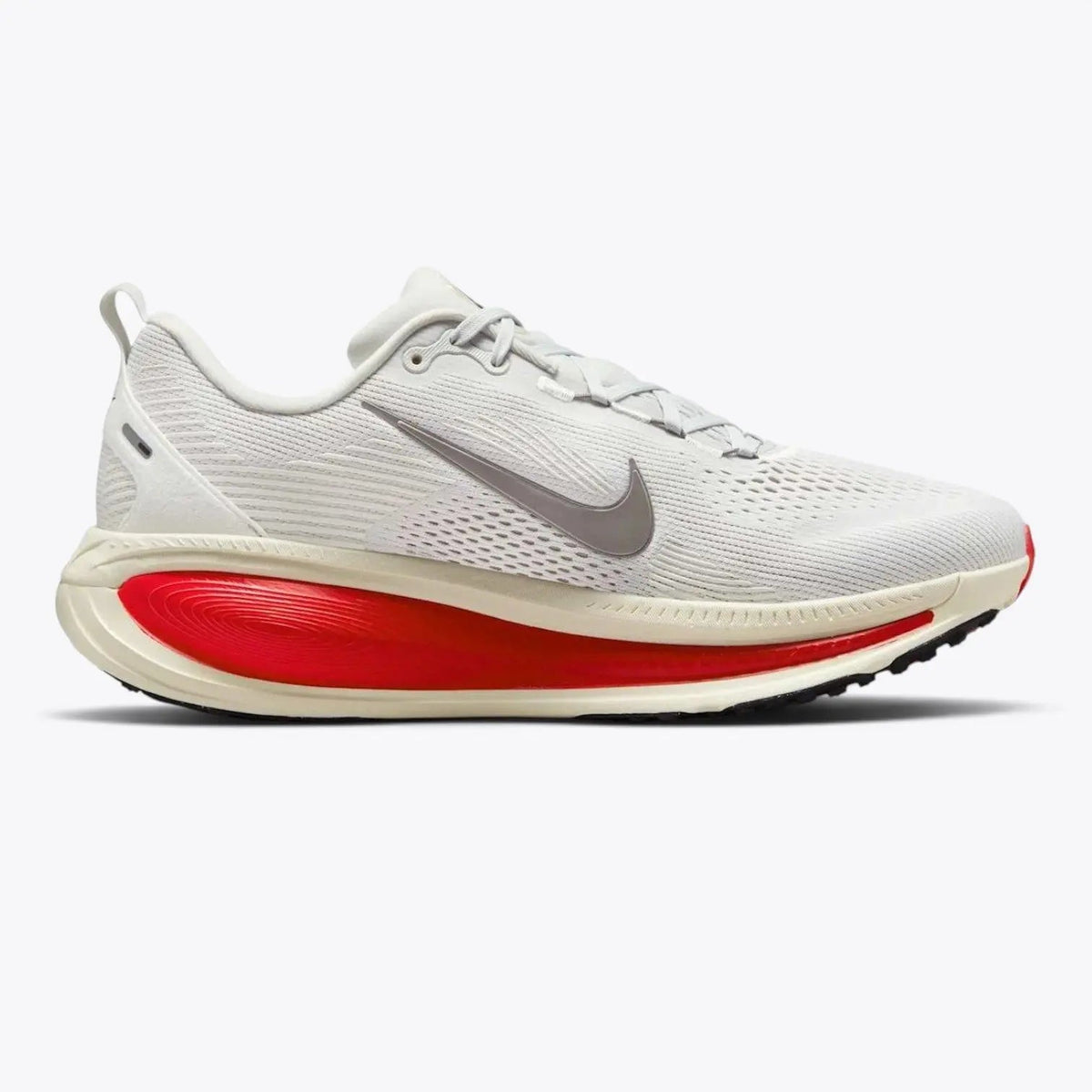 Nike Vomero 18 – Platinum Tint / Siren Red | Max Cushion Daily Trainer