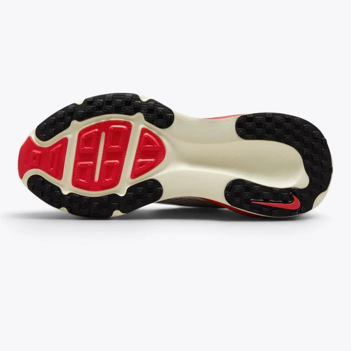 Nike Vomero 18 – Platinum Tint / Siren Red | Max Cushion Daily Trainer