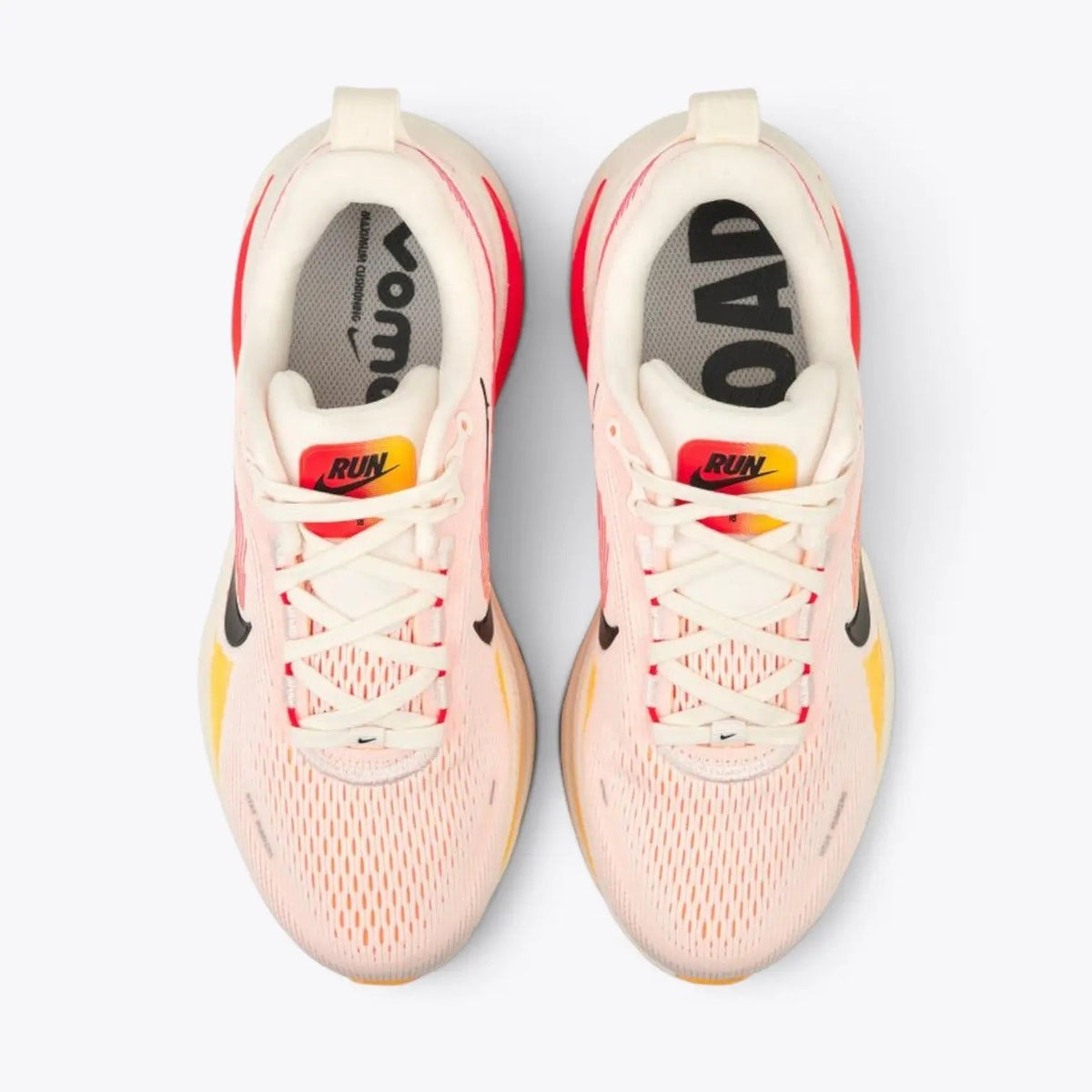 Nike Vomero 18 – Sail / Bright Crimson / Laser Orange | Max Cushion Daily Trainer