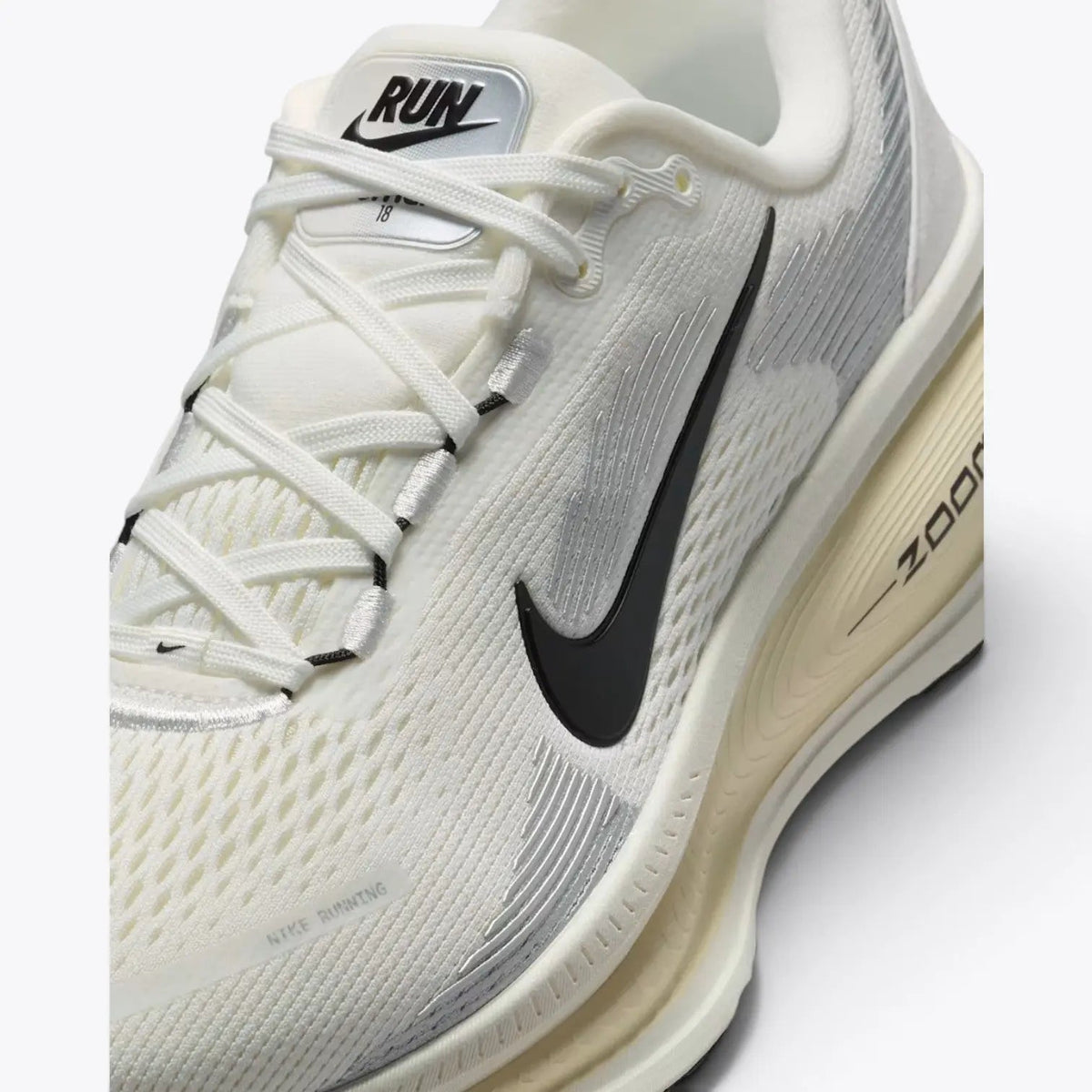 Nike Vomero 18 – Sail / Bright Crimson / Laser Orange | Max Cushion Daily Trainer