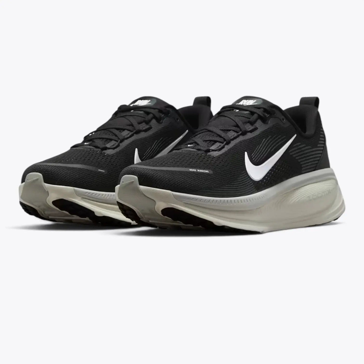 Nike Vomero 18 – White / Black | 46mm ZoomX + ReactX Dual-Foam Max Cushion Timeless Daily Running Shoe