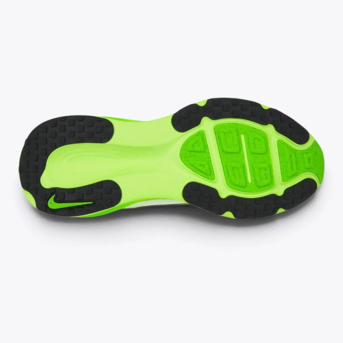 Nike Vomero 18 – White / Electric Green / Volt | 46mm ZoomX + ReactX Dual-Foam Max Cushion Daily Training Shoe
