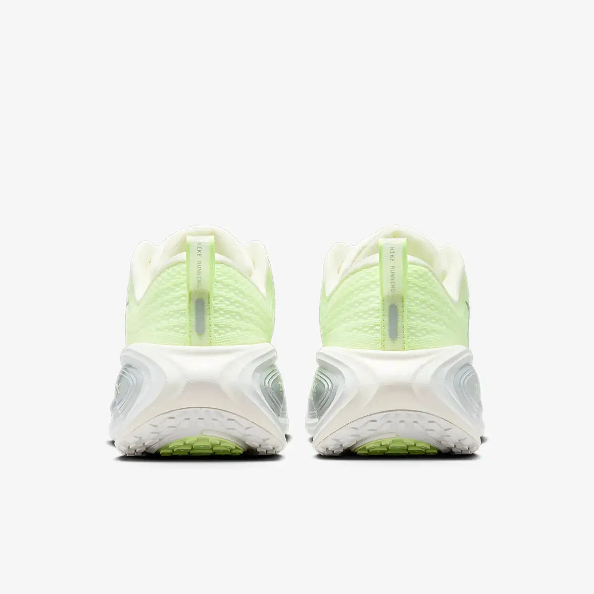 Nike Vomero Plus – White / Barely Volt / Metallic Silver | 45mm Full-Length ZoomX Women’s Max Cushion Daily Running Shoe