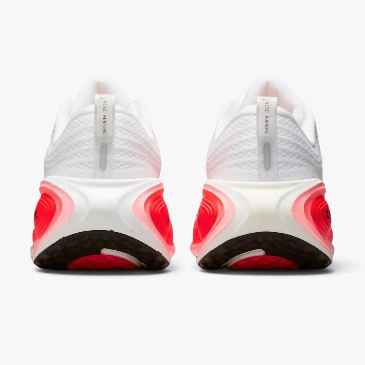Nike Vomero Plus – White / Bright Crimson | Full-Length ZoomX Concentric Red Gradient Max Cushion Daily Running Shoe