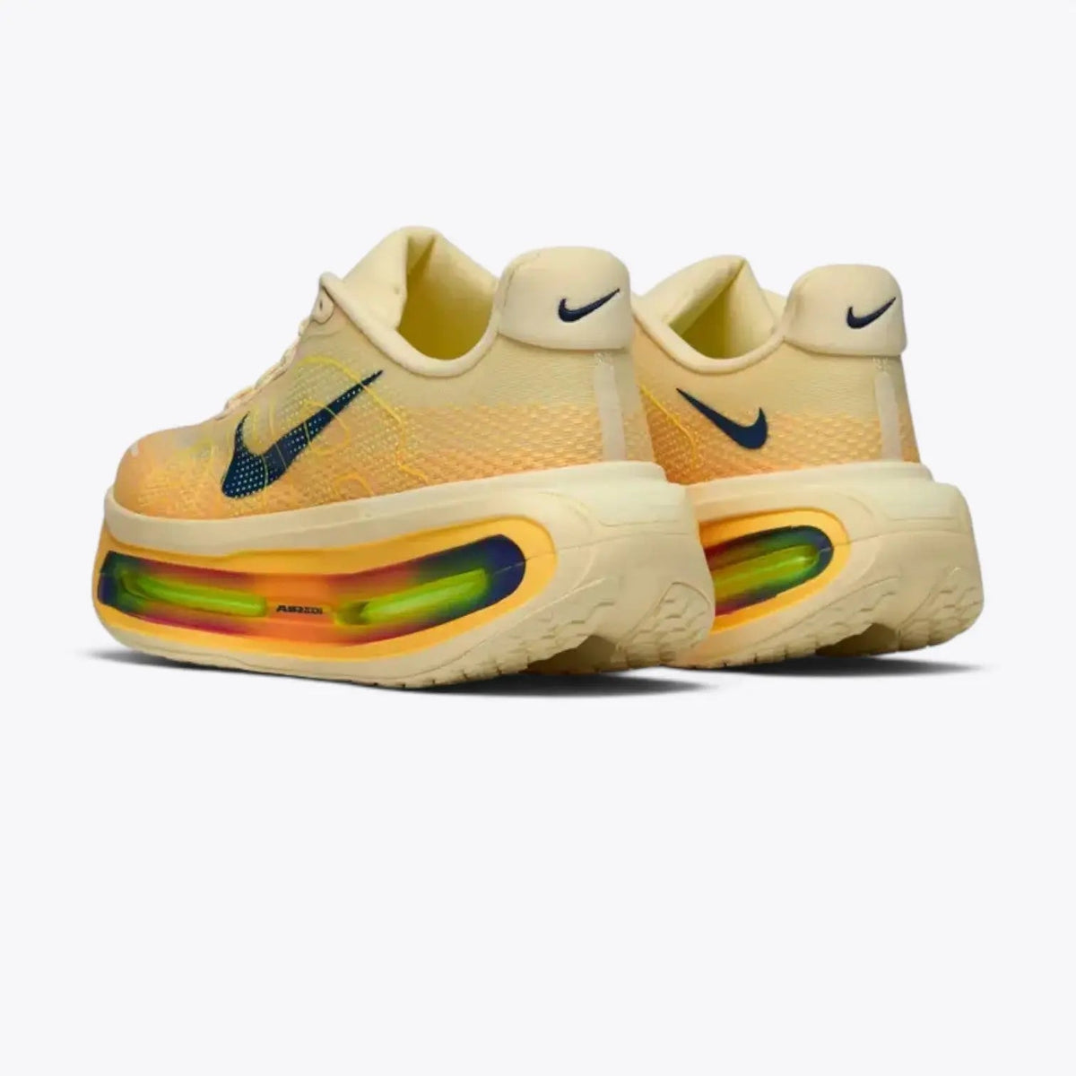 Nike Vomero Premium – Alabaster / Citron Pulse | 55mm ZoomX + Dual Air Zoom Pods 10mm Drop ~351g Max Cushion Daily Running Shoe