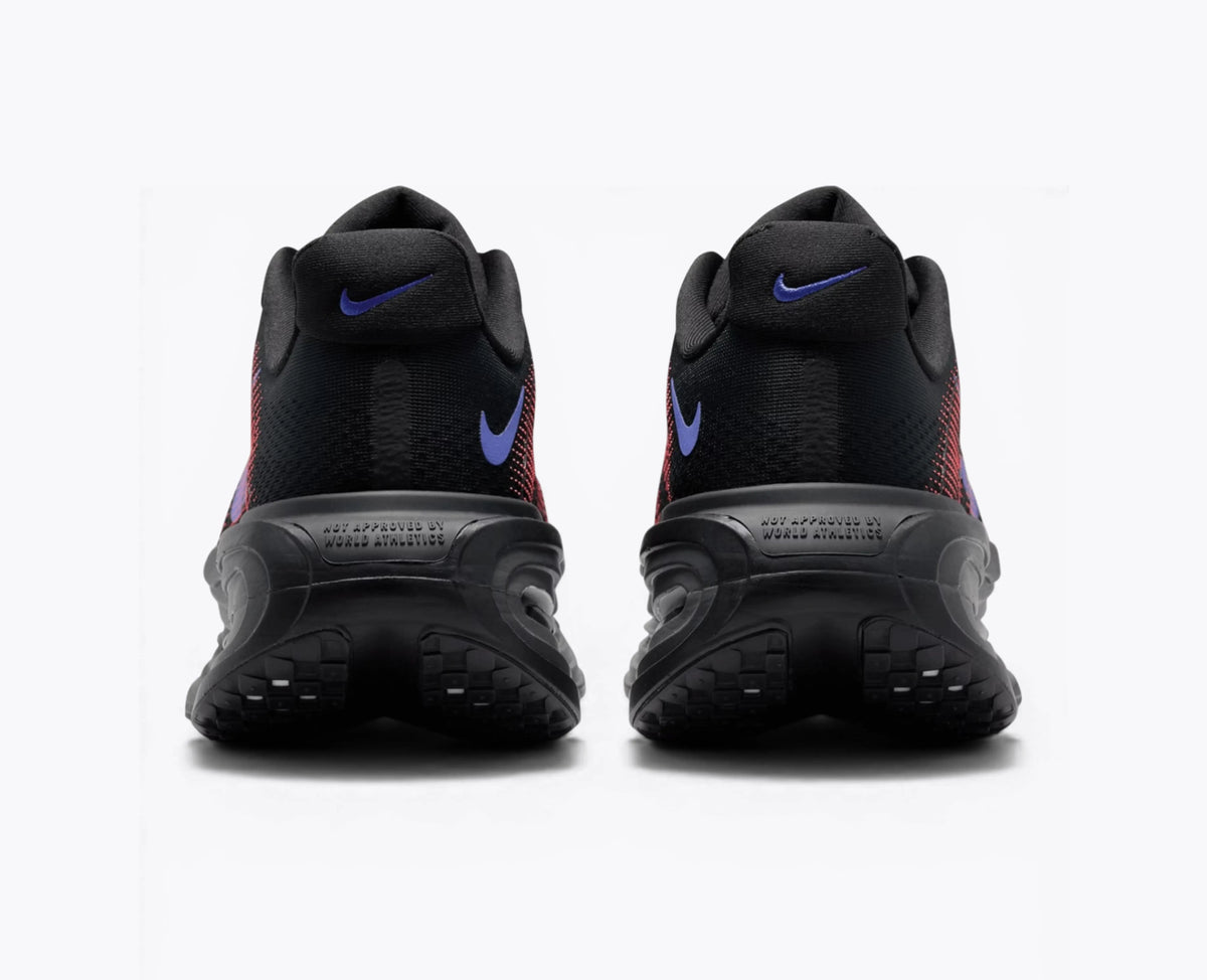 Nike Vomero Premium – Black / Sapphire / Hot Lava | 55mm ZoomX + Dual Air Zoom Stealthy Max Cushion Running Shoe