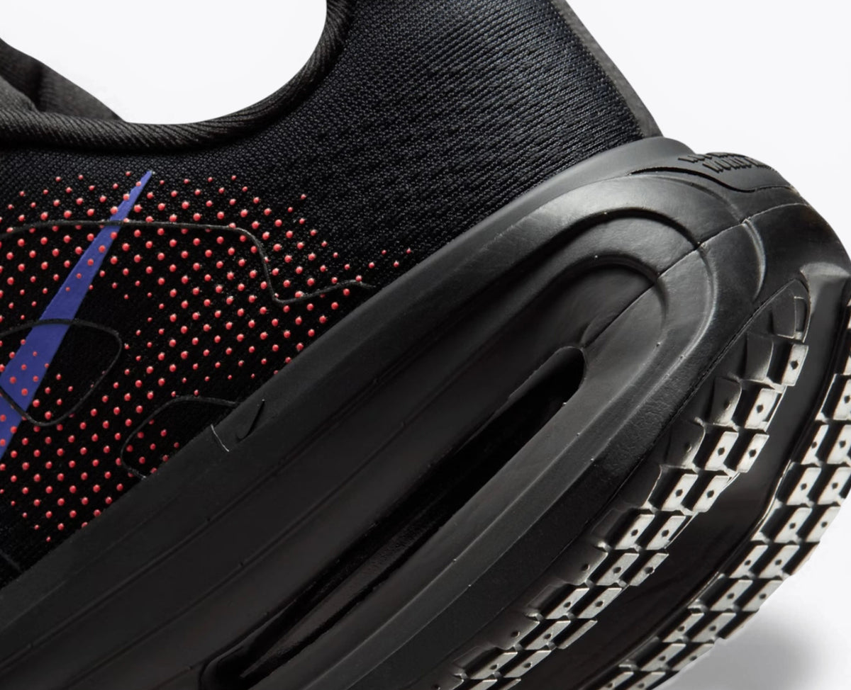 Nike Vomero Premium – Black / Sapphire / Hot Lava | 55mm ZoomX + Dual Air Zoom Stealthy Max Cushion Running Shoe