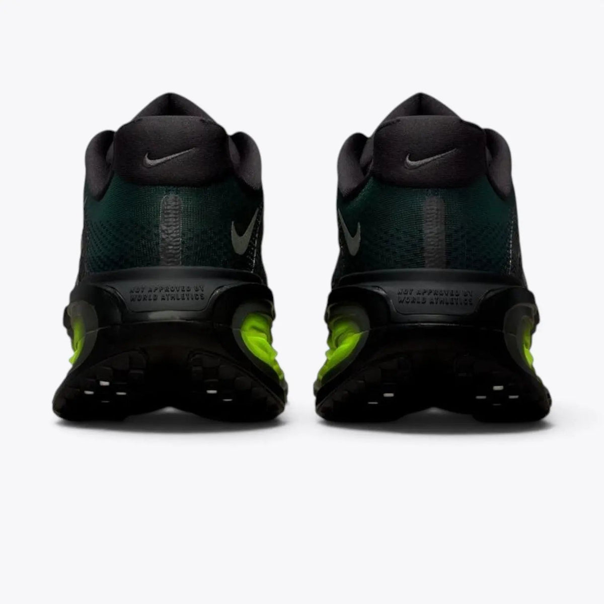 Nike Vomero Premium – Black / Volt | 55mm ZoomX + Dual Air Zoom Neon Night Running Shoe