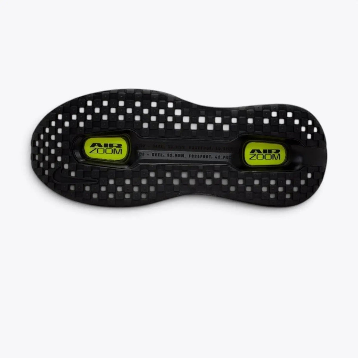 Nike Vomero Premium – Black / Volt | 55mm ZoomX + Dual Air Zoom Neon Night Running Shoe