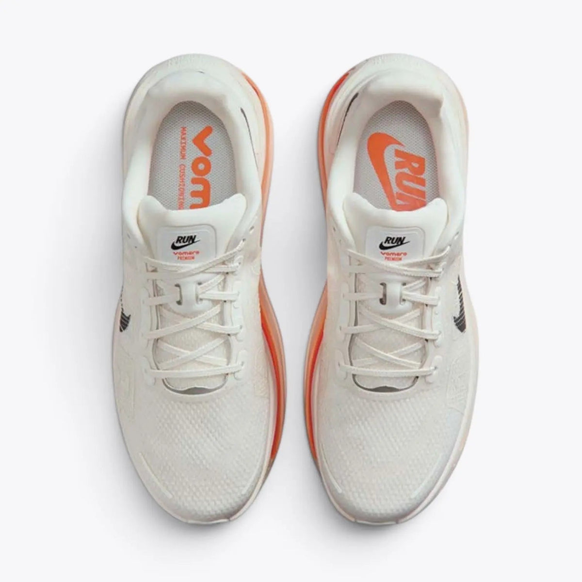 Nike Vomero Premium – Sail / Coconut Milk / Total Orange | 55mm ZoomX + Dual Air Zoom “Prototype” Inaugural Colorway