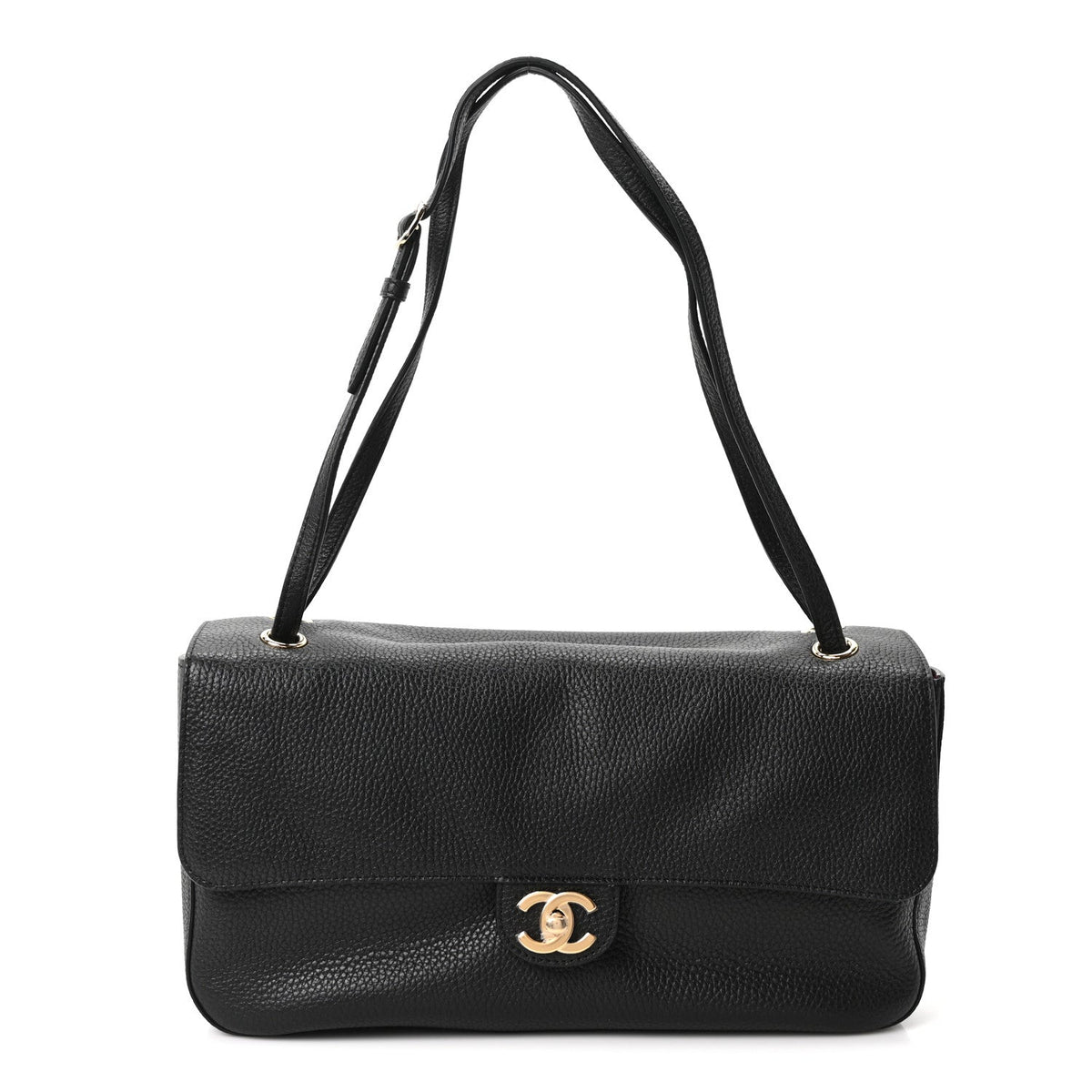 Chanel Maxi Flap Shoulder Bag – Black