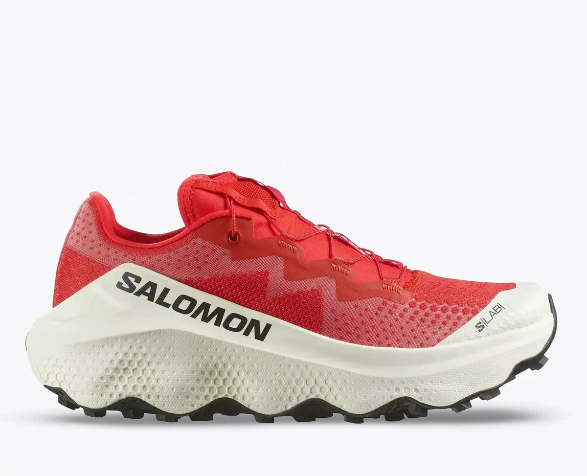 Salomon S/LAB Ultra Glide – Rouge | EnergyFOAM+ Relieve Sphere Contagrip All-Terrain QuickLace Ultra-Trail Shoe