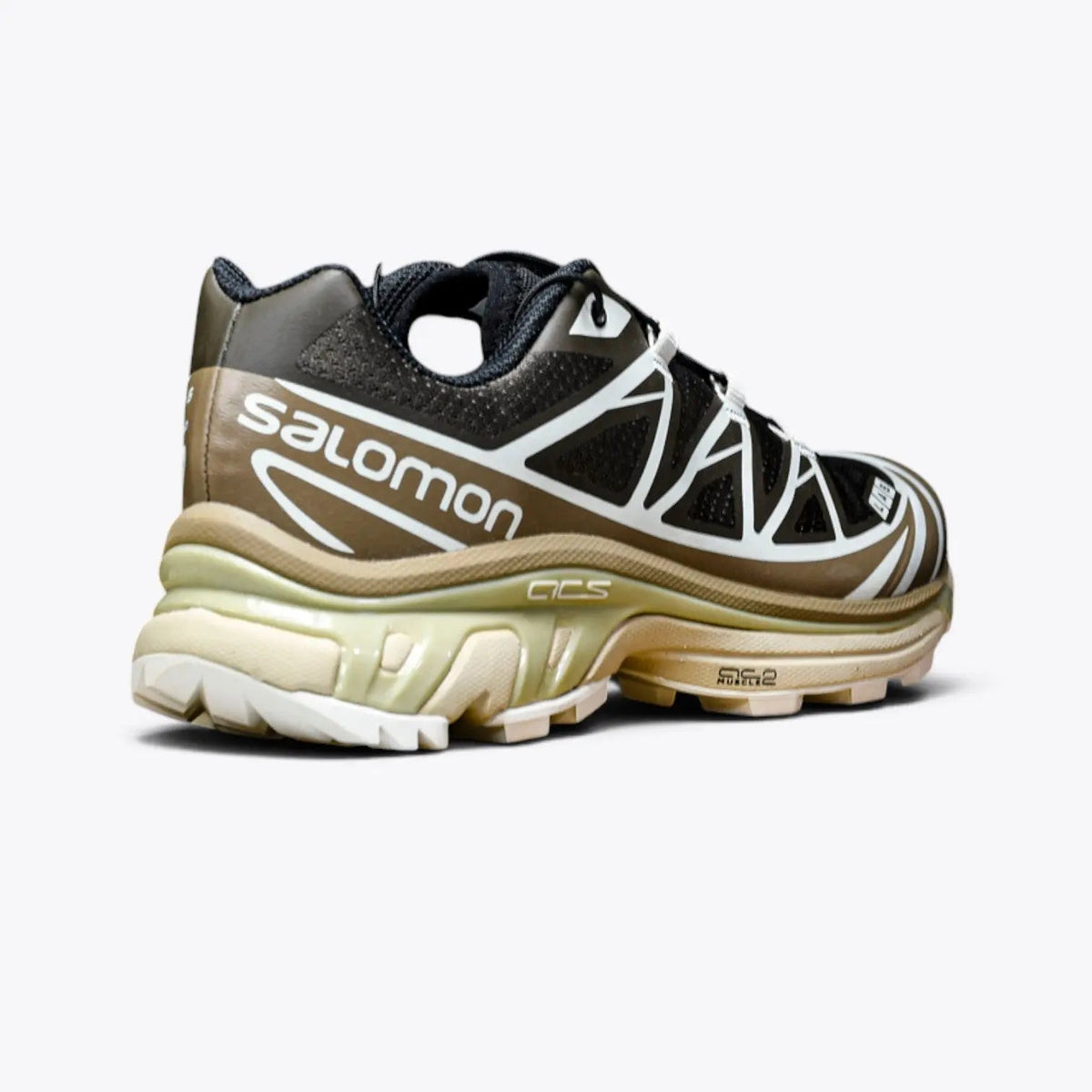 Salomon S-LAB XT-6 Soft Ground – Black / Olive | ACS Dual-Density EndoFit Mud Contagrip Competition Ultra-Trail Shoe